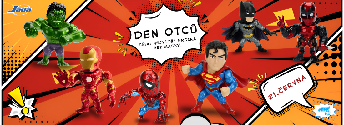 Den otců - superhrdinové